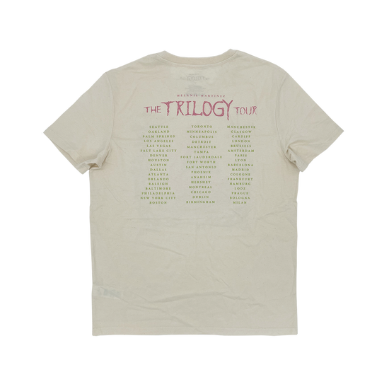 Tour tee shirts on sale